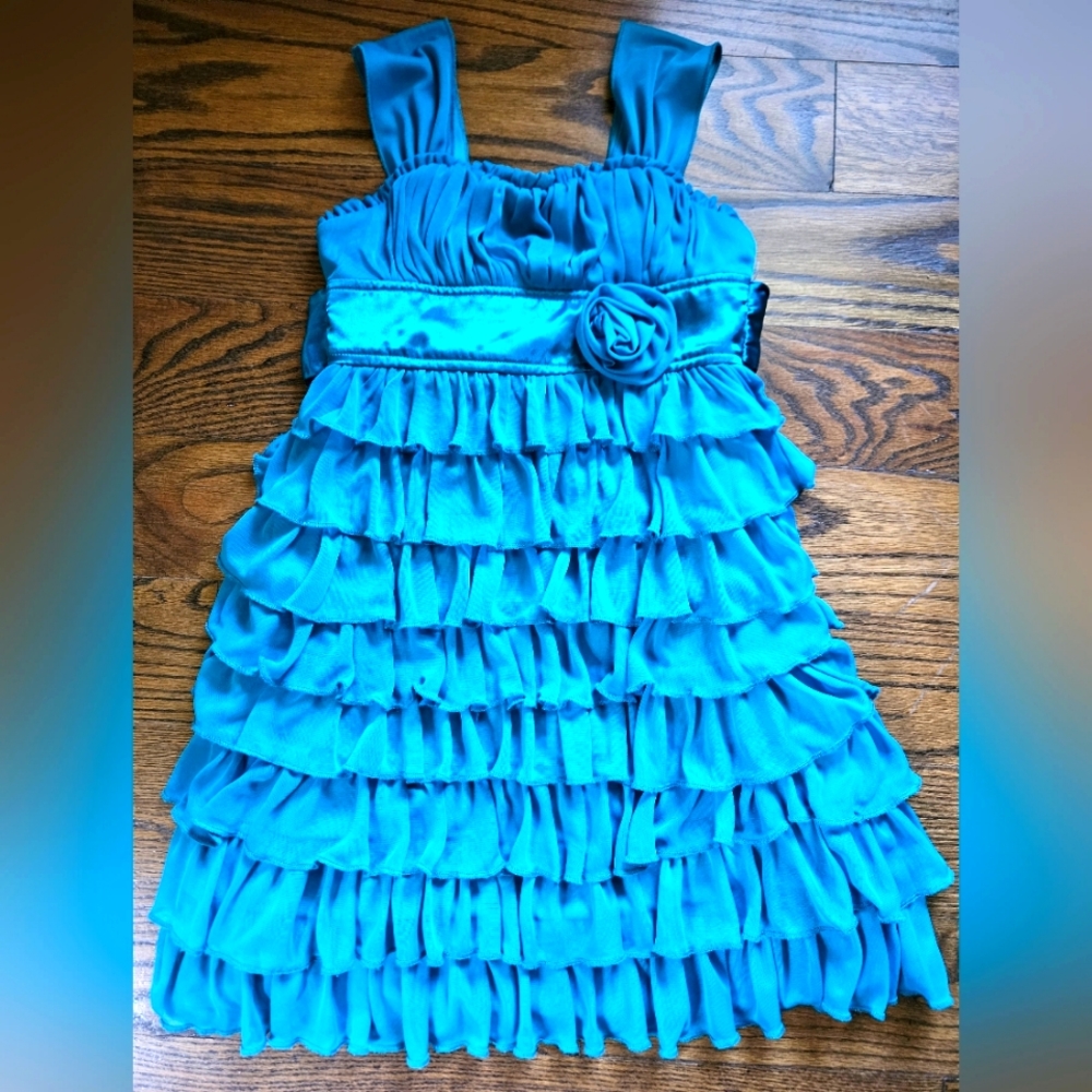 MY MICHELLE Tiered ruffled party dress